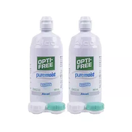 OPTI-FREE PureMoist multifunksjonsdesinf.løsning, 2X300ml