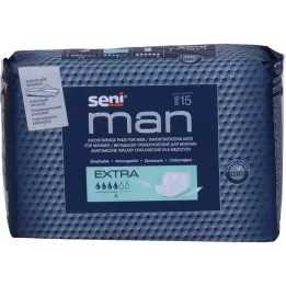 SENI Mann inkontinensinnsats ekstra, 15 stk
