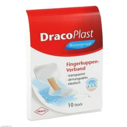 Dracoplast vanntette fingertuppplaster, 10 stk