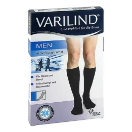 VARILIND Menn 180den AD XL Bomullsantrasitt,stk