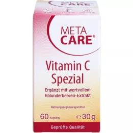 META-CARE Vitamin C Spesielle kapsler, 60 stk