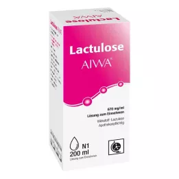 LACTULOSE AIWA 670 mg/ml løsning å ta, 200 ml