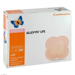 Allevyn Life 12,9x12,9 cm bandasje, 10 stk