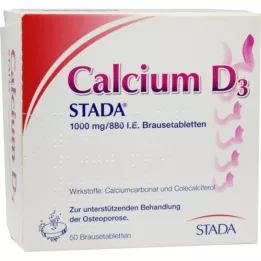 Kalsium D3 STADA1000MG / 880, 50 stk