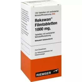 REKAWAN Filmbelagte tabletter 1000 mg, 100 stk