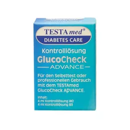 TESTAMED GlucoCheck Advance kontrollløsning, 4 ml