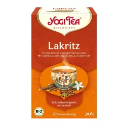 YOGI TEA Lakris økologiske filterposer, 17X1,8 g