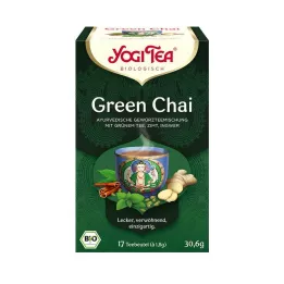 Yogi te grønn chai organisk, 17x1,8 g
