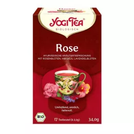 YOGI TEA Rose Biofilterposer, 17X2,0 g