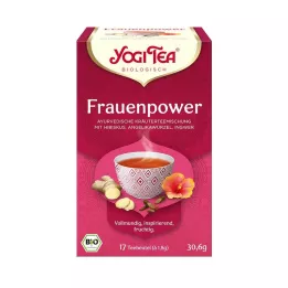 YOGI TEA Power Tea økologiske filterposer for kvinner, 17X1,8 g