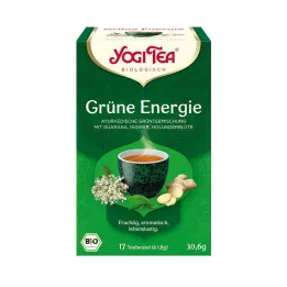 YOGI TEA Grønn energi tefilterposer, 17X1,8 g
