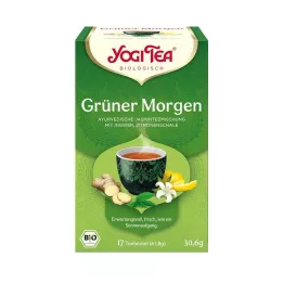 Yogi Tea Green Morning Organic, 17x1.8 g