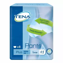 TENA PANTS pluss L ConfioFit engangsbukse, 8 |2| deler |2|