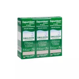 ESPUMISAN Emulsjon, 3x32 ml
