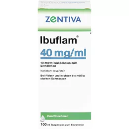 IBUFLAM 40 mg/ml fjæring å ta, 100 ml