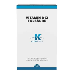 Vitamin B12 + folsyrekapsler, 100 stk