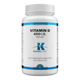 Vitamin D 400 IE kapsler, 60 stk