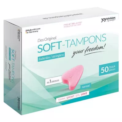 SOFT TAMPONS normal, 50 stykker SOFT TAMPONS normal, 50 stykker