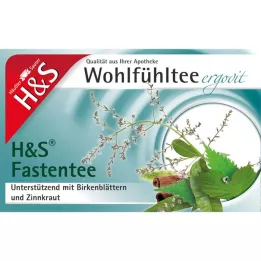 H&amp;s Well -Being Fastentee Filter Bag, 20x1,5 g