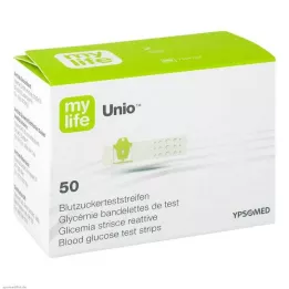 MYLIFE Unio blodsukkerprøvestrimler, 50 stk