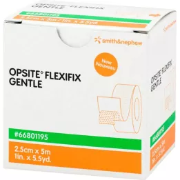 OPSITE Flexifix mild 2,5 cmx5 m bandasje, 1 stk