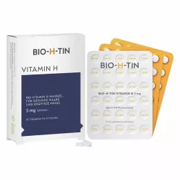BIO-H-TIN Vitamin H 5 mg for 6 måneder tabletter, 90 stk