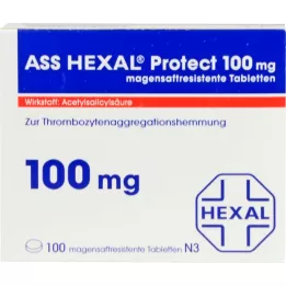 Ass Hexal Beskytte 100mg, 100 stk