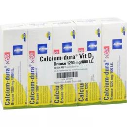 CALCIUM DURA Vit D3 Brause 1200 mg/800, dvs. 50 stk