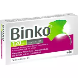 BINKO 120 mg filmbelagte tabletter, 30 stk