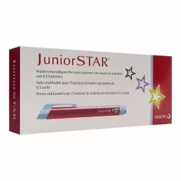JUNIORSTAR Injeksjonsanordning rød, 1 stk