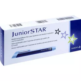 JUNIORSTAR Injeksjonsanordning blå, 1 stk