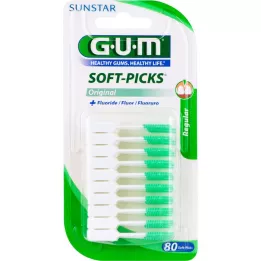 GUM Soft Picks Advantage Cag, 80 stk