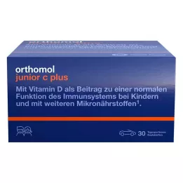 ORTHOMOL Junior C pluss tyggetablett skogsfrukt, 30 stk