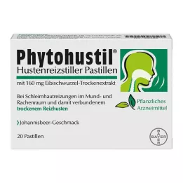 PHYTOHUSTIL Hostedempende pastiller, 20 stk