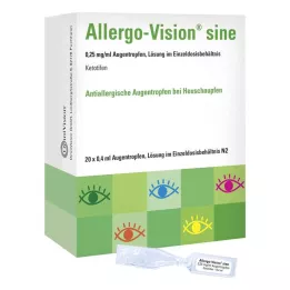 ALLERGO-VISION sinus 0,25 mg/ml AT i enkeltdosebeholder, 20X0,4 ml