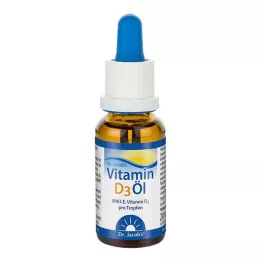 VITAMIN D3 ÖL Dr.Jacobs dråper, 20 ml