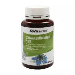 Sovita Care Black Cumin Oil Plus Capsules, 200 stk