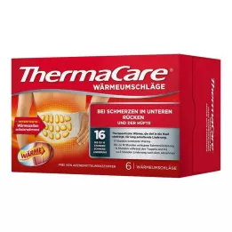 THERMACARE Ryggkompresser S-XL for smertelindring, 6 stk