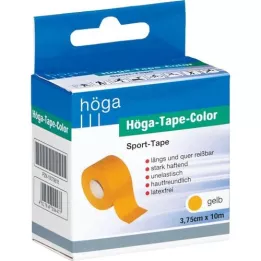 Höga Tape Color 3.75 cm x 10 m gul, 1 stk