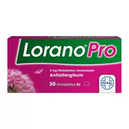 LORANOPRO 5 mg filmdrasjerte tabletter, 50 stk