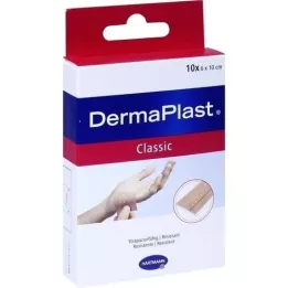 DermaPlast Classic 6 cm x 10 cm, 10 stk
