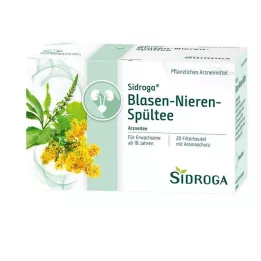 SIDROGA Blære-Nyreskyll tefilterposer, 20X2,0 g