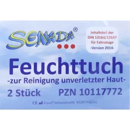 Senada våtservietter, 2 stk