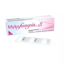 MYKOFUNGIN 3 Vaginal tabletter 200 mg, 3 stk