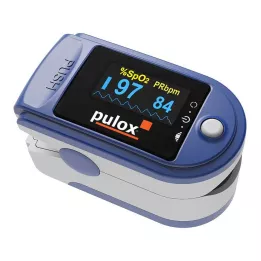 PULOX PO-200 pulsoksimeter blå, 1 stk