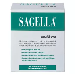 SAGELLA aktive rengjøringsservietter, 10 stk