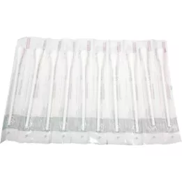 WATTESTÄBCHEN Plast stort hode 15 cm sterilt, 10X1 stk
