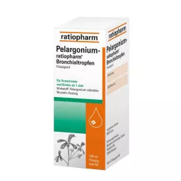 PELARGONIUM-RATIOPHARM Bronkiedråper, 100 ml