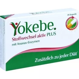 YOKEBE pluss metabolisme aktivt kapsler, 28 stk