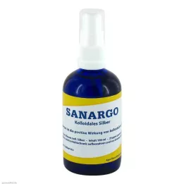 SANARGO sprayflaske i kolloidal sølv, 100 ml
